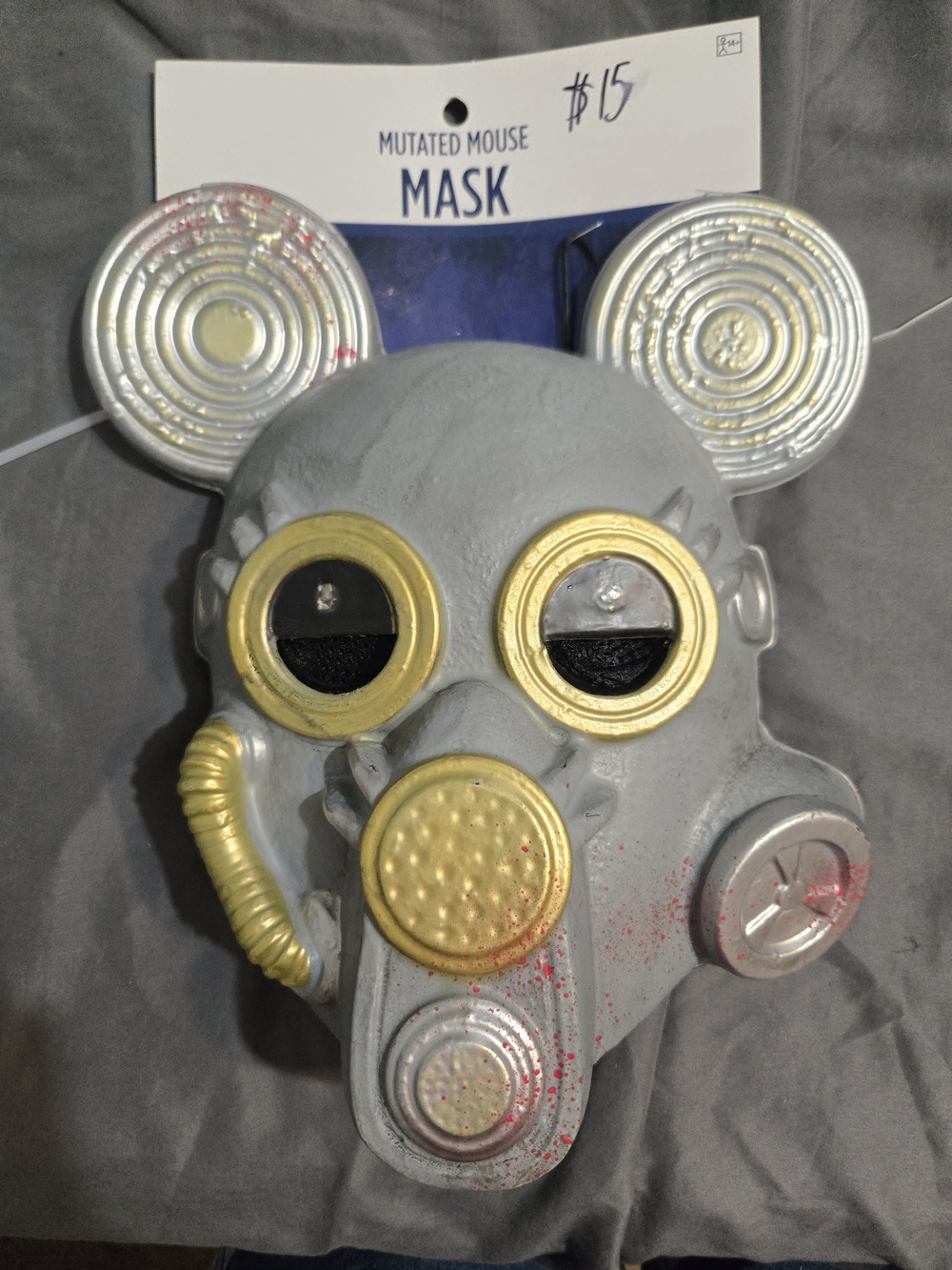 Mutated Mouse Plastic Halloween Mask